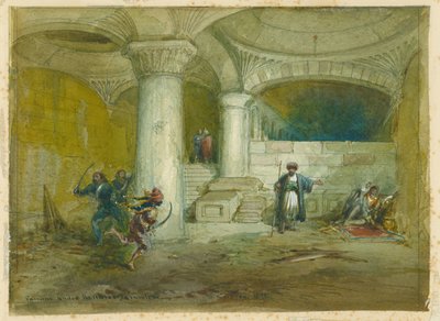 Passage Under the Aksa, 1871 by William Crimea Simpson